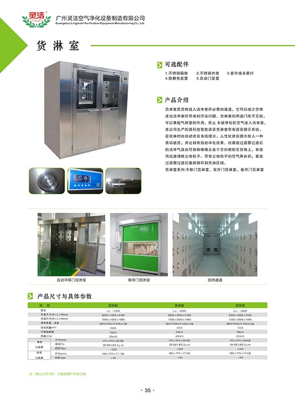 风淋通道构造特点 风淋通道构造特点